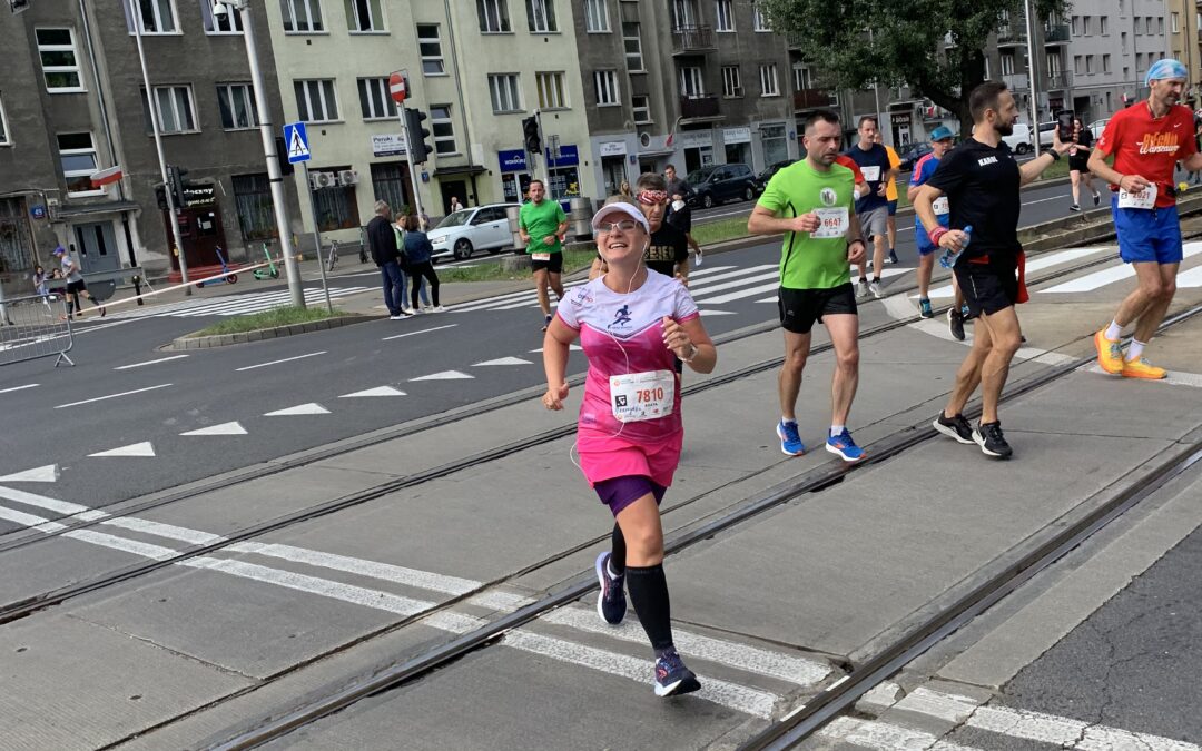 Maraton Warszawski z Uśmiechem i Rekordem Życiowym – Agata